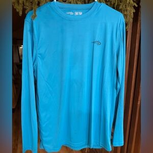 Blue Long Sleeve Men's Shirt